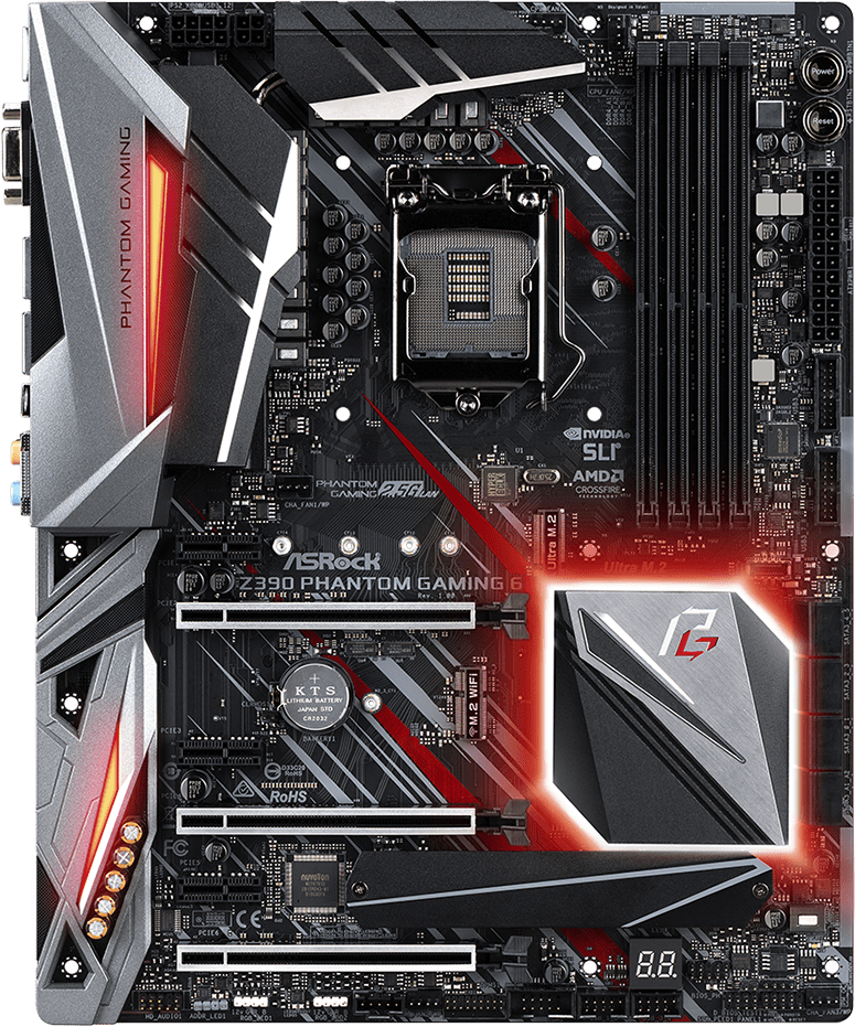 Asrock Z390 Phantom Gaming 6 - Motherboard Specifications On 